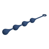 MR PLAY - BLUE SILICONE ANAL BEADS SIZE L 42.6 CM