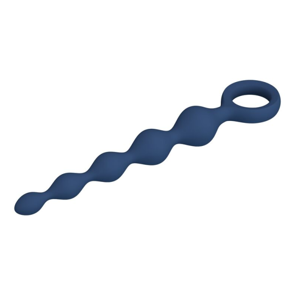 MR PLAY – BLAUE SILIKON-ANALKAPSELN & ANALPLUG 20,4 CM