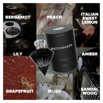 EYE OF LOVE - MATCHMAKER BLACK DIAMOND LGBTQ PROFUMO AI FEROMONI PER LUI 30 ML