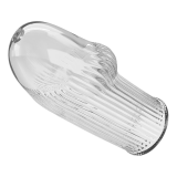 PRETTY LOVE - HUEL PENIS SLEEVE GET YOUR PENIS THICKER TRANSPARENT