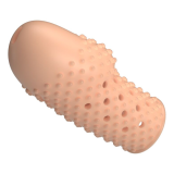 PRETTY LOVE – GEEK'S PENISHÜLLE FÜR EINEN DICKEREN PENIS IN NATURFARBE