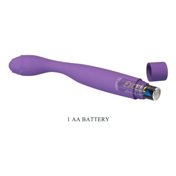 PRETTY LOVE - VIBRATEUR POINT G FLEXIBLE HENRY VIOLET