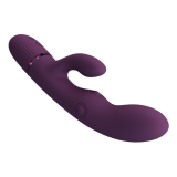 PRETTY LOVE - ZACH RECHARGEABLE THRUSTING RABBIT VIBRATOR 5+5 FUNCTIONS