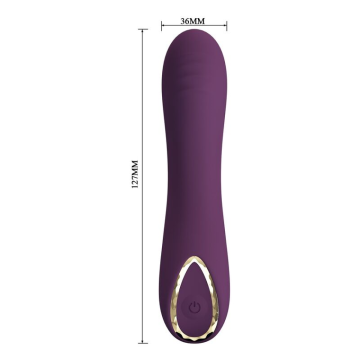 PRETTY LOVE - VIBRATEUR RECHARGEABLE LLOYDE 10 FONCTIONS VIOLET
