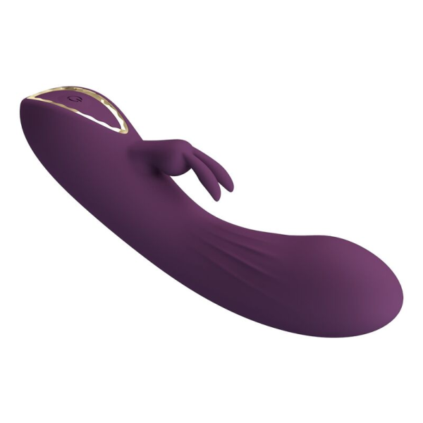 PRETTY LOVE - LANDYN WIEDERAUFLADBARER HASENVIBRATOR MIT 10 FUNKTIONEN, LILA