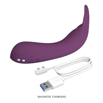 PRETTY LOVE - VIBRATEUR RECHARGEABLE KENYELL 10 FONCTIONS VIOLET