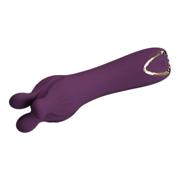 PRETTY LOVE - VIBRATORE RICARICABILE LUNAO 10 FUNZIONI VIOLA
