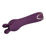 PRETTY LOVE - VIBRATORE RICARICABILE LUNAO 10 FUNZIONI VIOLA