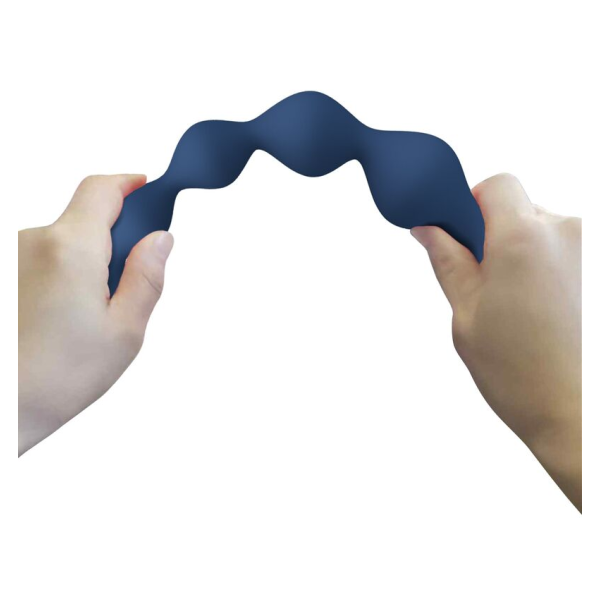 MR PLAY – BLAUE SILIKON-ANALKAPSELN & ANALPLUG 20,4 CM