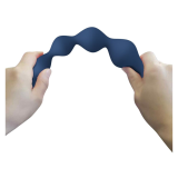 MR PLAY - PERLES ANALES EN SILICONE BLEU ET PLUG ANAL 20,4 CM