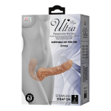 BAILE - EMMA STRAP-ON TEXTURÉ À DOUBLE PÉNÉTRATION