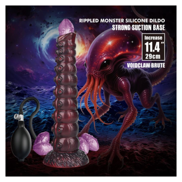 POWER MONSTERS - VOIDCLAW BRUTE GONFLABLE EN SILICONE BICOLOR 29 CM Ø 5,7 CM