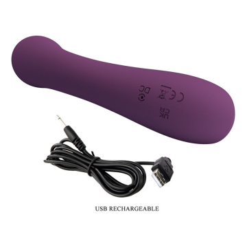 PRETTY LOVE - VIBRATEUR LAPIN RECHARGEABLE ROSOLYN 10 FONCTIONS