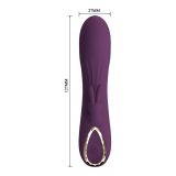 PRETTY LOVE - LANDYN VIBRATEUR LAPIN RECHARGEABLE 10 FONCTIONS VIOLET