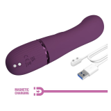 PRETTY LOVE - MARGIE RECHARGEABLE RABBIT VIBRATOR 10 FUNCTIONS PURPLE