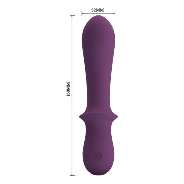PRETTY LOVE - ABIGAIL WIEDERAUFLADBARER VIBRATOR MIT 10 FUNKTIONEN, LILA