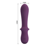 PRETTY LOVE - VIBRATORE RICARICABILE ABIGAIL 10 FUNZIONI VIOLA