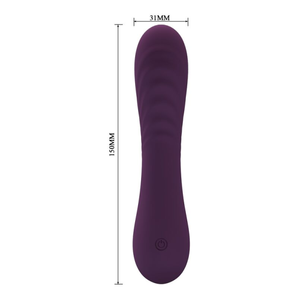 PRETTY LOVE - VIBRATORE RICARICABILE ALEXISROSE 10 FUNZIONI VIOLA