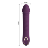 PRETTY LOVE - AMARA WIEDERAUFLADBARER VIBRATOR MIT 10 FUNKTIONEN, LILA