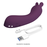 PRETTY LOVE - LUNAO WIEDERAUFLADBARER VIBRATOR MIT 10 FUNKTIONEN, LILA