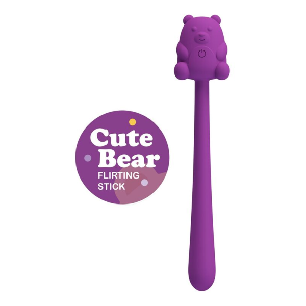 PRETTY LOVE - VIBRATORE RICARICABILE A FORMA DI ORSO CARINO E FLIRTANTE