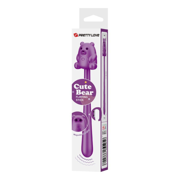 PRETTY LOVE - VIBRATORE RICARICABILE A FORMA DI ORSO CARINO E FLIRTANTE