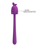 PRETTY LOVE – NIEDLICHER HASE-FLIRTSTIFT, FLEXIBLER VIBRATOR, USB-AUFLADBAR, LILA