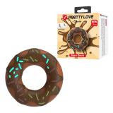 PRETTY LOVE - SUPER DONUT PENIS RING BROWN