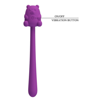 PRETTY LOVE - BÂTON VIBRATEUR RECHARGEABLE EN FORME D'OURS MIGNON