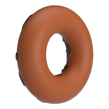 PRETTY LOVE - SUPER DONUT PENISRING BRAUN