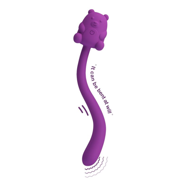 PRETTY LOVE - BÂTON VIBRATEUR RECHARGEABLE EN FORME D'OURS MIGNON