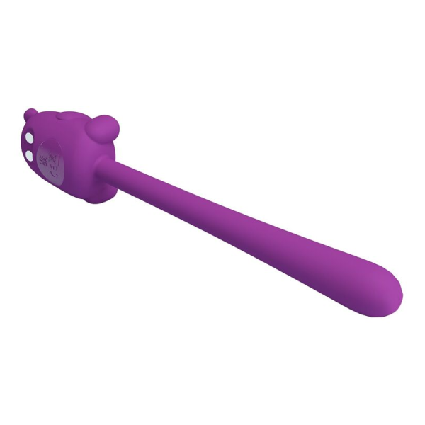 PRETTY LOVE - CUTE BEAR FLIRTING STICK RECHARGEABLE VIBRATOR