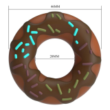 PRETTY LOVE - SUPER DONUT PENISRING BRAUN