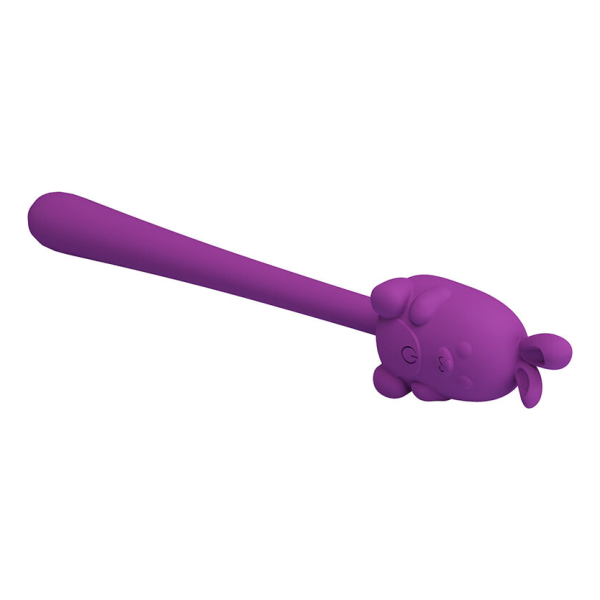 PRETTY LOVE - BÂTON VIBRANT FLEXIBLE LAPIN MIGNON RECHARGEABLE USB VIOLET