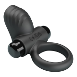 PRETTY LOVE - ADRIEN VIBRATING PENIS RING 10 FUNCTIONS BLACK