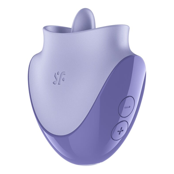 SATISFYER - TONGUE DANCER KLITORALSTIMULATOR MIT VIBRATION UND PULSATIONEN LILAC
