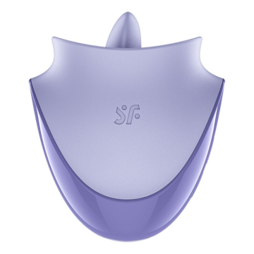 SATISFYER - TONGUE DANCER STIMULATEUR CLITORIAL AVEC VIBRATIONS ET PULSATIONS LILAS