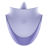 SATISFYER - TONGUE DANCER STIMOLATORE CLITORIDEO CON VIBRAZIONI E PULSAZIONI LILLA