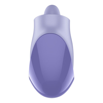 SATISFYER - TONGUE DANCER CLITORAL STIMULATOR WITH VIBRATION AND PULSATIONS LILAC