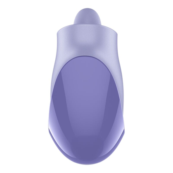SATISFYER - TONGUE DANCER CLITORAL STIMULATOR WITH VIBRATION AND PULSATIONS LILAC