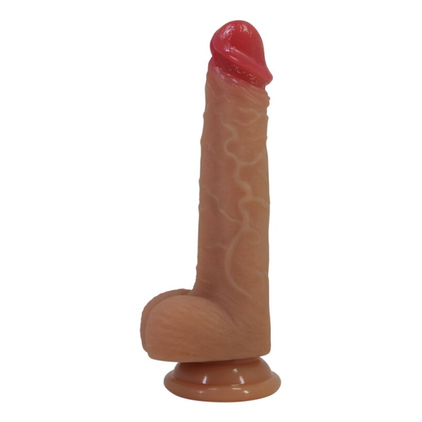PRETTY LOVE - JOVITA DILDO IN SILICONE REALISTICO CON VENTOSA 19 CM Ø 4,5 CM