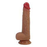 PRETTY LOVE - JOVITA REALISTISCHER SILIKONDILDO MIT SAUGNAPF 19 CM Ø 4,5 CM