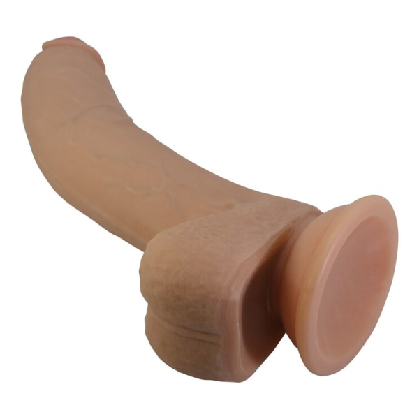 PRETTY LOVE - ELLCUMENT REALISTIC FLEXIBLE DILDO 18 CM Ø 4.5 CM TPE NATURAL