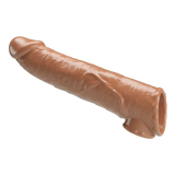 PRETTY LOVE - MANICOTTO REGOLABILE PER ALLUNGAMENTO DEL PENE 26 CM Ø 4 CM NATURALE