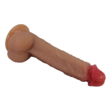PRETTY LOVE - JOVITA REALISTIC SILICONE DILDO WITH SUCTION CUP 19 CM Ø 4.5 CM