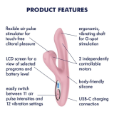 SATISFYER - PRO+ G-SPOT GENERATION 2 PINK