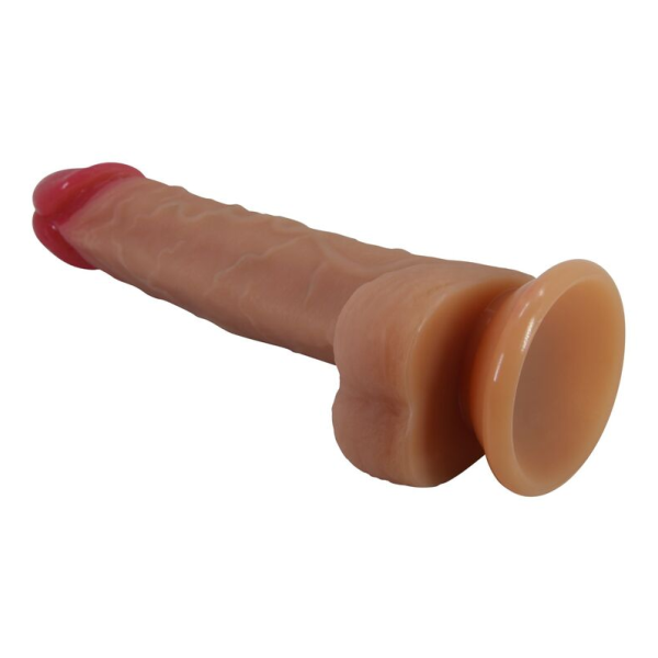 PRETTY LOVE - JOVITA REALISTIC SILICONE DILDO WITH SUCTION CUP 19 CM Ø 4.5 CM