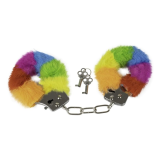 SPENCER & FLEETWOOD - MANETTE IN METALLO FODERATE ARCOBALENO