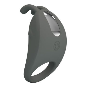 PRETTY LOVE - ANILLO VIBRADOR RECARGABLE CON ESTIMULADOR DE CONEJO