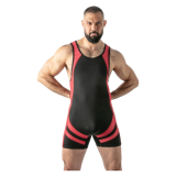 LOCKER GEAR - OPEN ACCESS SINGLET RED L